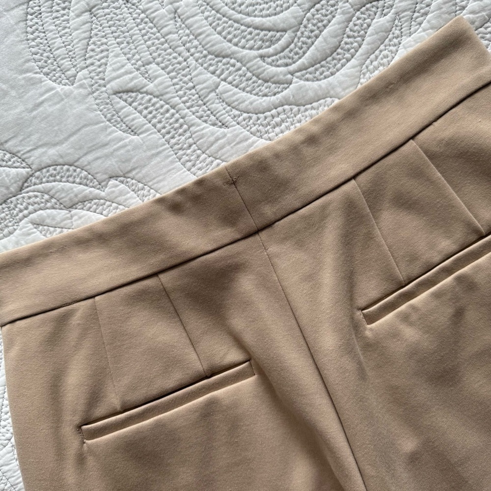 Tailored High-Rise Wide-Leg Pants in Camel/Tailored Beautiful luxury slacks!! - Picture 16 of 16